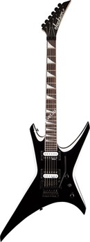 JACKSON JS32 WARRIOR электрогитара, цвет черный, с белыми гранями - фото 18727