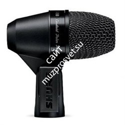 SHURE PGA56-XLR кардиоидный микрофон для ударных и других музыкальных инструментов, c держателем A50D - фото 18869