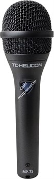 TC HELICON MP-75 вокальный динамический микрофон с кнопкой управления эффектами процессоров HELICON - фото 18889