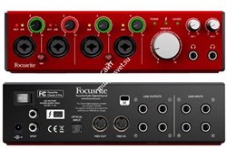 FOCUSRITE Clarett 4Pre Thunderbolt интерфейс, 18 входов/8 выходов - фото 18948