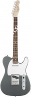 FENDER SQUIER AFFINITY TELE SLS RW - электрогитара Telecaster, накладка - палисандр, цвет Slick Silver - фото 18979