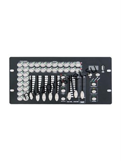 DMX Operator 160
    Контроллер DMX Operator 160
Контроллер на 160 DMX каналов, 16 чейзов, 16 сцен, LED дисплей, USB порт для backup и обновления системы, RDM, встроенный микрофон. - фото 190772