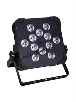 Led Par Slim 12
                Прожектор Led Par Slim 12
Прожектор, 12 высокомощных (15 Вт) 5-х чиповых (RGBWA 3 Вт на каждый цвет) светодиодов. Электронный диммер 0-100%. Строб. Угол луча 30°. Управление: DMX512, количество каналов 5/9, звуковая активац - фото 190888