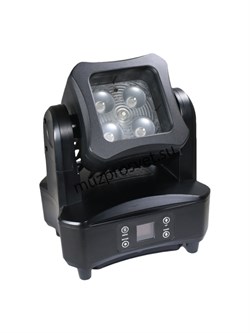 LED Battery Wash Beam IP65
                Прожектор LED Battery Wash Beam IP65
Прожектор, 4 высокомощных светодиода по 12 Вт 4-1 (RGBW). Zoom: от 8 до 40°. Встроенный беспроводной DMX. Управление: DMX512, автоматический режим, master/slave. До 20 часов а - фото 190912