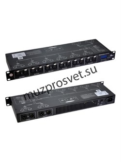 DMS 26 Merger-splitter
    Контроллер DMS 26 Merger-splitter
Сплиттер/мержер цифрового сигнала DMX512 2 входа, 6 выходов. Габариты: 482x44x145 мм. Вес: 3 кг. - фото 190916