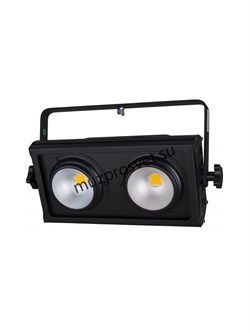 COB Blinder 2x100W
                Блиндер COB Blinder 2x100W
Светодиодный блиндер. Два мощных белых светодиода 100Вт. Управление DMX512: 1канал, 2 канала или 4канала. Угол раскрытия 60 градусов. Питание 100-250В, 50/60Гц. Потребляемая мощность 235Вт. Габ - фото 190931