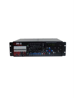 DP6-16
                Диммер DP6-16
Цифровой диммер, 6 каналов по 3 кВт, управление DMX 512 или поканальное ручное , память программ. - фото 190968