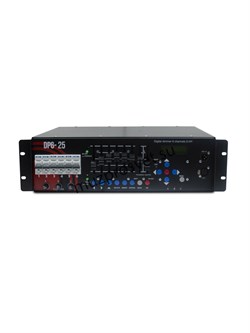 DP6-25
                Диммер DP6-25
Цифровой диммер, 6 каналов по 5 кВт, управление DMX 512 или поканальное ручное , память программ. - фото 190972