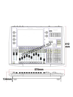 MagicQ MQ80 Console
                Пульт управления светом MagicQ MQ80 Console
Световая консоль MagicQ MQ80 - 48 DMX потока, 10 фейдерных мастеров, 200 страниц 202 виртуальных мастера, Встроенный Ethernet коммутатор, встроенный UPS, поддержка дополнитель - фото 191017