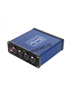 SnakeSys B4 Four Universe Ethernet to DMX512 Box
                Конвертер SnakeSys B4 Four Universe Ethernet to DMX512 Box
Ethernet конвертер, состоящий из 4 линий управления. Поддерживает сетевые протоколы Art-Net и потоковый ACN DMX. Технические характ - фото 191028