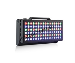 COLOR-DOQ
                Прожектор COLOR-DOQ
Аккумуляторная LED панель для архитектурных и сценических применений, 96  светодиодов RGBW по 3Вт каждый, угол раскрытия 24/36°.  Ресурс аккумулятора 9 часов при максимальной яркости вех диодов, 20 часов при м - фото 191031
