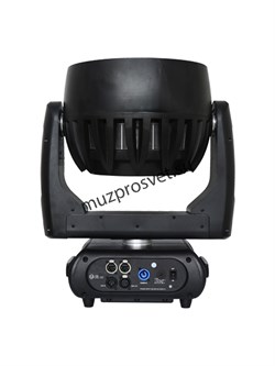 EVA3715Z
                    Прожектор EVA3715Z
Вращающаяся голова, 37 светодиодов OSRAM 4-in-1 (RGBW) по 15Вт каждый. Изменяемый угол раскрытия луча 6° - 60°. Вращение по Раn 630°, Tilt 265°. Изменяемая температура цвета от 2000 до 8000К. Электронный дим - фото 191343