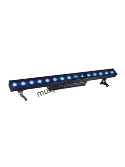 LED Bar 15 4-in-1 LEDs, IP65
                Прожектор LED Bar 15 4-in-1 LEDs, IP65
Прожектор, 15 светодиодов (4-in-1 RGBW). Электронный диммер 0-100%. Строб. Угол луча 30°. Управление: DMX512, звуковая активация, автоматический режим, master/slave. Питан - фото 191523