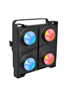 COB Blinder RGBW 4x100W mkII
                Блиндер COB Blinder RGBW 4x100W mkII
Профессиональный блиндер с 4-мя светодиодами, каждый из которых регулируется индивидуально. 4?100 Вт COB RGBW LEDs. Управление DMX512: 4/6/11-1/11-2/16/21 , угол раскрытия л - фото 191544