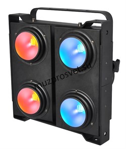 COB Blinder RGBW 4x100W mkII
                Блиндер COB Blinder RGBW 4x100W mkII
Профессиональный блиндер с 4-мя светодиодами, каждый из которых регулируется индивидуально. 4?100 Вт COB RGBW LEDs. Управление DMX512: 4/6/11-1/11-2/16/21 , угол раскрытия л - фото 191545