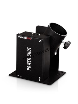 POWER SHOT
                Спецэффект POWER SHOT
Машина для стрельбы конфетти и серпантином из одноразовых электрических "пушек". Управление on/off 230V. Дальность запуска конфетти 5 или 12 м, серпантина 12 или 20 м, при использовании "пушек" 40 и 80 см с - фото 191675