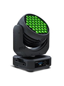 NandoBeam S6
                    Прожектор NandoBeam S6
Прожектор полного вращения заливающего света типа LED wash, источник света - 37 х 15 Вт RGBW светодиодных чипов, световой поток до 6000 люмен, зум 8°-40°, поддержка DMX-512, DMX-RDM, ArtNet, sACN, бе - фото 191837