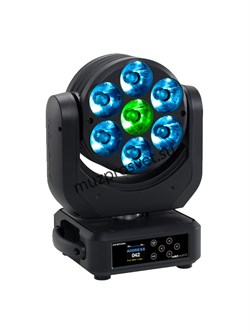 WildBeam-R
                    Прожектор WildBeam-R
Прожектор полного вращения типа LED beam, источник света - 7 х 15 Вт RGBW светодиодных чипов, 7 х 67 мм PMMA линз типа коллиматор, световой поток до 2500 люмен, угол 4,5°, поворот на 540° (pan), 270° (ti - фото 191852