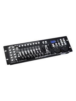DMX Operator 1612 shuttle
    Контроллер DMX Operator 1612 shuttle
Контроллер на 192 каналов, 30 банков программ по 8 сцен, 8 слайдеров, 1 мастер, 4-символьный LED дисплей, встроенный микрофон, MIDI-вход, выход DMX512. - фото 191931