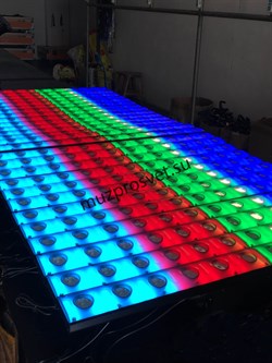 Color Bar
                Светодиодный эффект Color Bar
Светодиодный эффект. Источник света 12 шт диодов Cree WW по 3 Вт каждый, 72 шт SMD(5050) RGB. Управление Dmx512: 6/9/84/89, встроенные программы. Потребление 80Вт. Габариты 940 х 80 х 100 мм. - фото 192029