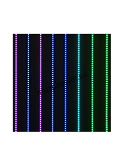 VPL1220-20
                Светодиодный эффект VPL1220-20
Источник света 256 RGB светодиодов. Шаг пикселя 19,5мм. Управление по DMX 3/6/192/384 каналов. Угол раскрытия 120°. Защита корпуса ip66. Потребление 35Вт. Габариты 1220 x 53 x 34 мм. Вес 1,6кг. - фото 192033