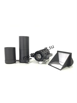 Multiprojector
                Прожектор Multiprojector
Театральный прожектор 3 в 1. Источник свет 200Вт диод RGBAL. В комплекте 3 насадки: линза Френеля (ручной зум 18-60°), профильная (ручной зум 18-28° опционально 26-36°) и с симметричным отражателем ( - фото 192103