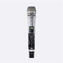 SHURE AD2/K8N G56 470-636 MHz Ручной передатчик системы Axient Digital с капсюлем KSM8. Цвет никель. - фото 192718
