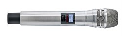 SHURE AD2/K8N G56 470-636 MHz Ручной передатчик системы Axient Digital с капсюлем KSM8. Цвет никель. - фото 192719