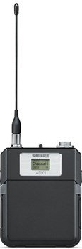SHURE ADX1 G56 470-636 MHz Поясной передатчик системы Axient Digital c разъемом TA4F. Поддержка технологии Showlink. - фото 192728