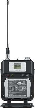SHURE ADX1 G56 470-636 MHz Поясной передатчик системы Axient Digital c разъемом TA4F. Поддержка технологии Showlink. - фото 192729
