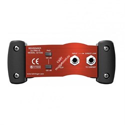 BEHRINGER GI100 гитарный активный директ бокс с переключаемой схемой имитации звучания кабинета 4 х 12' - фото 19387