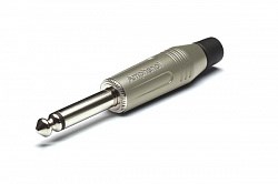 ACPM-GN-AU - Кабельный разъем Jack 1/4", M Серия, Моно, Прямой, Никель, Позолоченные контакты - фото 199636