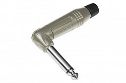 ACPM-RN-AU - Кабельный разъем Jack 1/4", M Серия, Моно, Угловой, Никель, Позолоченные контакты - фото 199640