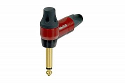 Разъем Jack 1/4" кабельный, моно (не балансный), угловой, на кабель ?4-7 мм, с регулировкой тембра - фото 199694