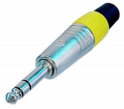 Разъем Jack 1/4" кабельный, стерео (балансный), на кабель ?4-7 мм (упаковка 100 шт) - фото 199709