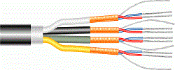 цифровой симметричный мультикор AES/EBU 110 Ом 4х2х0.22 мм2 - фото 199750