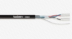 Круглый квадропольный DMX(AES/EBU) кабель OFC 2x2x0.35 мм2, PUR изоляция - фото 199755