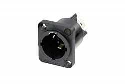 Разъем PowerCon TRUE1® панельный, штекер, 16 A / 250 В, влагозащищенный, IP65  и UL50E - фото 199928