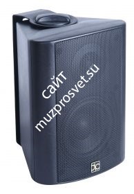 Direct Power Technology DP-74P 4'+1.5' двухполосная настенная АС, 1.25W-5W-10W-20W@100V+8ohm, корпус ABS, цвет черный - фото 20132