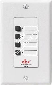 DBX ZC-7 Настенный программируемый селектор микрофонных сообщений для серии ZonePro - фото 20153