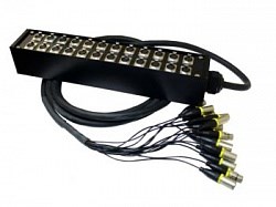 SBM32/60 (Neutrik) - Модульная сценическая коммутационная коробка с разъемами, 24 входов/8 выходов с кабелем длиной 60 м - фото 202019