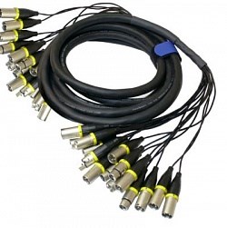Аудио мультикор 8XLR x 8XLR, длина 3 м - фото 202091