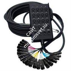 HORIZON SMC1604FBX-150 мультикор,16 входов, 4 выхода на разъемах XLR Female, длина 45 метров - фото 20274