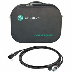 Кабель оптический opticalCON QUAD, 4-канальный, многомодовый, PC, в кейсе, длина 10м - фото 203899
