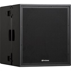 PreSonus CDL18s активный сабвуфер, НЧ 18", 2000Вт пик, 36Гц -144Гц, 135дБ SPL, звук по Dante, управление по сети, крепление M20 для штанги сабвуфер-сателлит - фото 204024