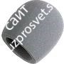 SHURE A58WS-GRA поролоновая ветрозащита для микрофонов PG48/58, SM48/58, Beta58A, 565SD (серая) - фото 20485