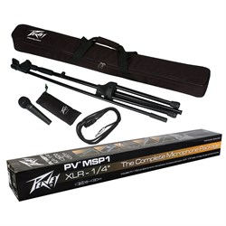 Peavey PV-MSP1 1/4 Набор для вокалиста с микрофоном PVi 100  стойкой и кабелем - фото 205395