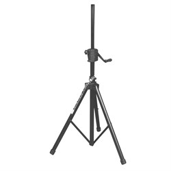 ONSTAGE SS8800B+ - спикерная стойка, встроенная ручная лебёдка,алюминий, черная - фото 20572