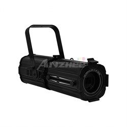 Театральный профильный прожектор Anzhee PRO Profile 150 ZOOM. Белый светодиод Citizen/Япония / 150 Вт. / 4 кривых диммера / зум ручной / 3200К или 5600К (на выбор) / >90RA / 19°-50° / улучшенная оптика / бесшумный (3200K) - фото 206063