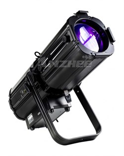 Театральный профильный прожектор Anzhee PRO Profile 400 RGBAL ZOOM MK II. Cветодиод Citizen/Япония / 400 Вт / RGB+A+L (янтарный+лимонный) / 4 кривых диммера / зум ручной / от 1800K до 10000К / >90RA / 19°-50° / улучшенная оптика - фото 206086